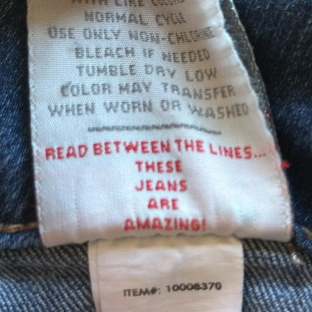 Torrid Denim stretch jeggings, size 16R - Picture 10 of 10